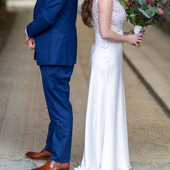 BHLDN Jenny Yoo Zola Wedding Dress, Size 6 - Picture 7 of 12